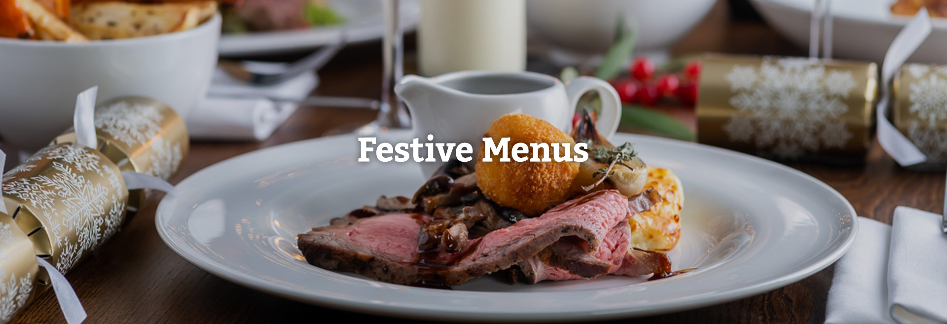 Festive Christmas Menu at The Maid Of Muswell 