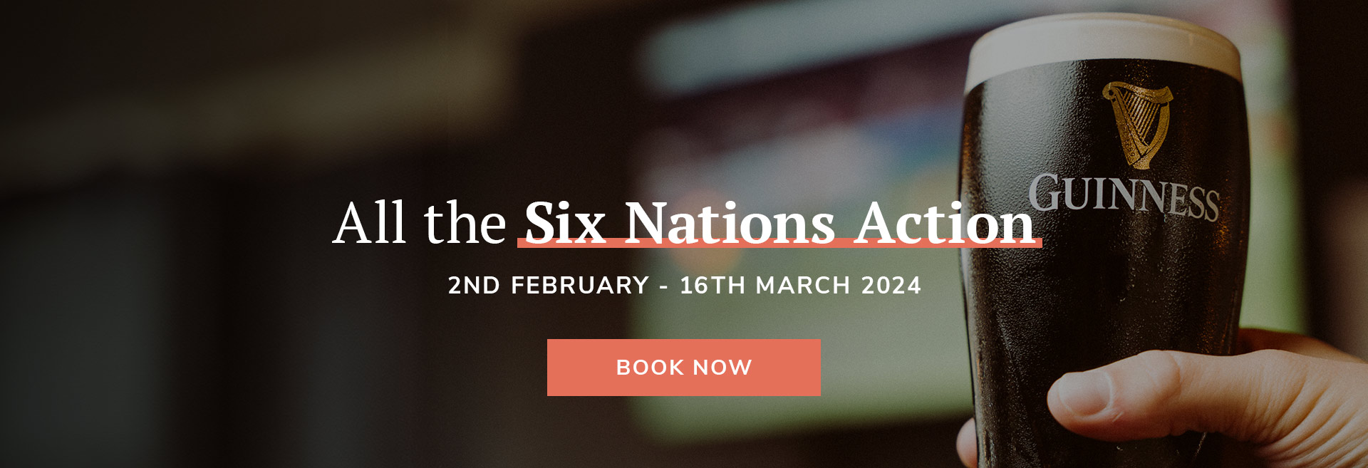 Rugby Six Nations 2024 at The Maid Of Muswell