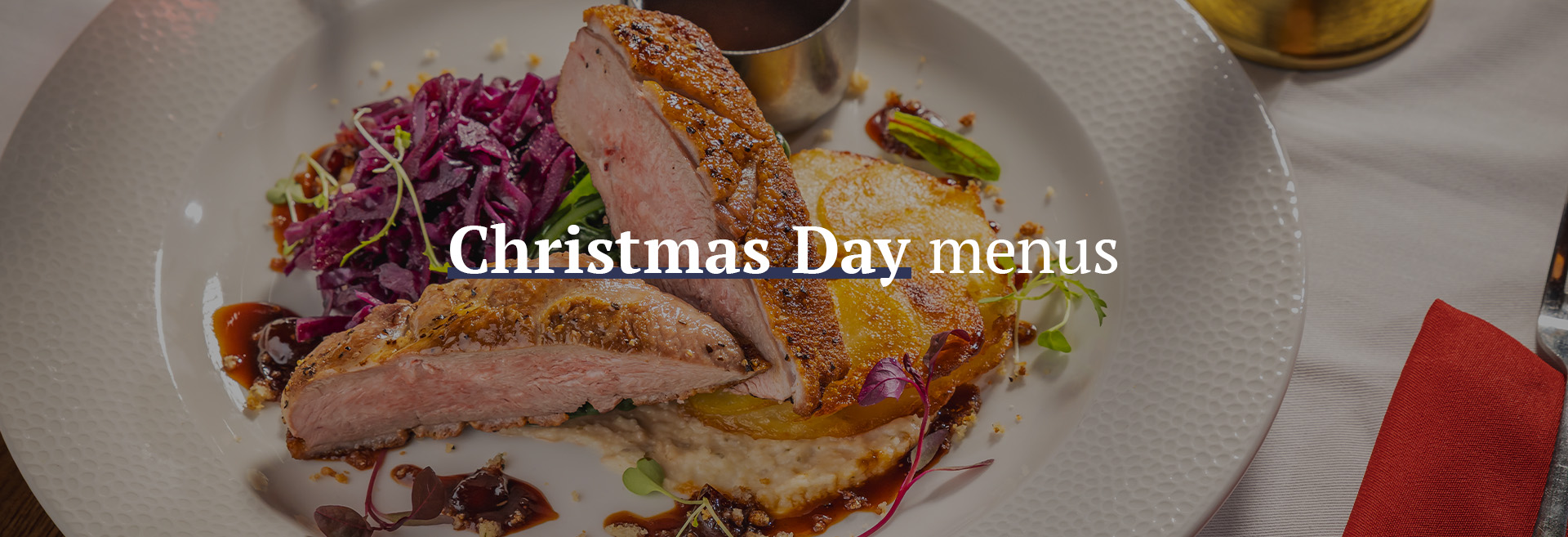Christmas Day Menu at The Maid Of Muswell