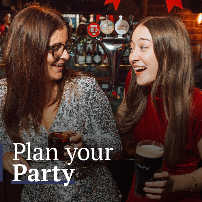 Make a group booking. Christmas at The Maid Of Muswell in London